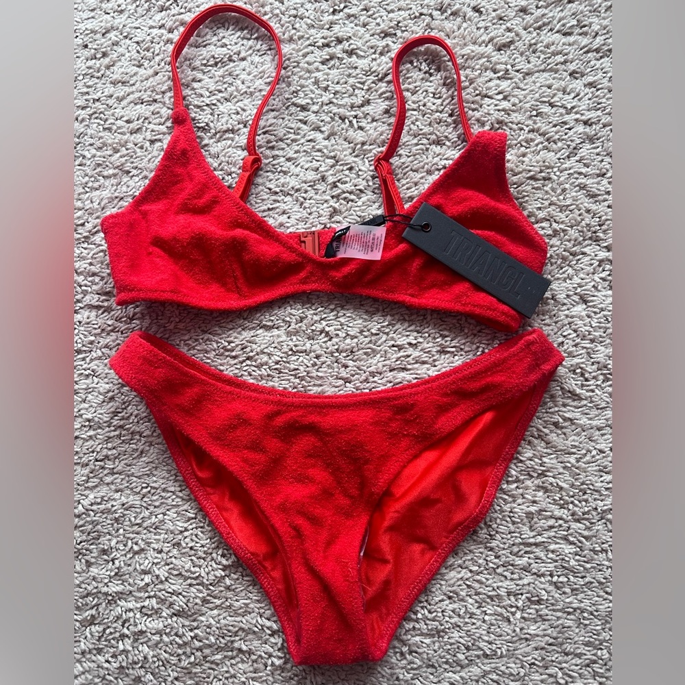 NWT Triangl Small + swim suit